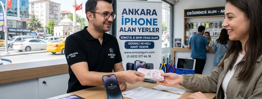 Ankara iPhone Telefon Alan Yerler