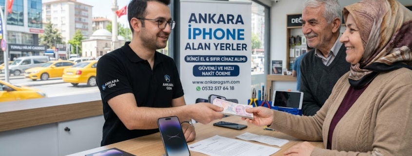2. El Telefon Alan Yerler Ankara Kızılay