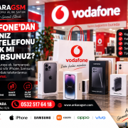 Vodafone sıfır telefon alan yerler Ankara