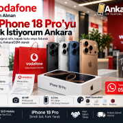 Vodafone iPhone 18 Pro Alan Yerler Ankara | AnkaraGSM