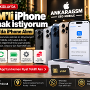eSIM’li iPhone Satmak İstiyorum – AnkaraGSM